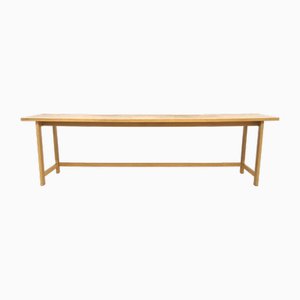 Scandinavian Oak Bench, Sweden, 1960s