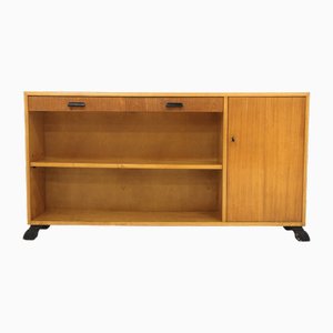 Scandinavian Elm Bookcase, Sweden, 1960s