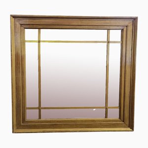 Mirror with Gilded Wooden Frame, 1980s