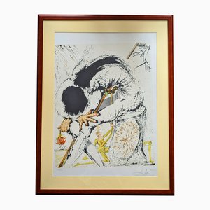 Lithographie Originale Signée à la Main de Salvador Dali, Hidalgo's Metamorphosis, 1964, Encadrée