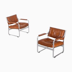 Set of Mondo Armchair attributed to Karl-Erik Ekselius, Sweden, 1970s