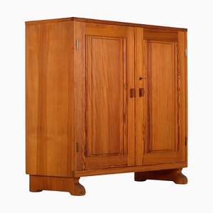 Pine Cabinet attributed to Carl Malmsten, Sweden, 1960s