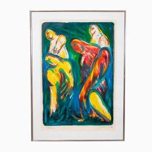 Barry Lereng Wilmont, Composition, Lithograph, Framed