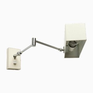 Mid-Century German Minimalist Model Flamingo Wall Lamp from Bur, Bünte & Remmler Leuchten, 1960s