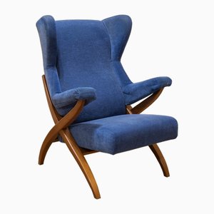 Butaca Fiorenza de Franco Albini para Arflex, años 50