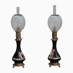 Napoleon Iii Öllampen, 2er Set