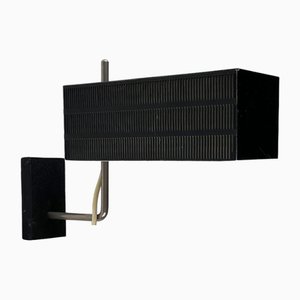 Minimalistische deutsche Mid-Century Modell Flamingo Wandlampe von Bur, Bünte & Remmler Leuchten, 1960er
