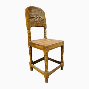 Antique 18th Century Swedish Gustavian Pine Chair
