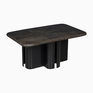 Brutalistischer Grüner Vintage 20. Jh. Couchtisch von Marcus Kingma, Niederlande, 1990er