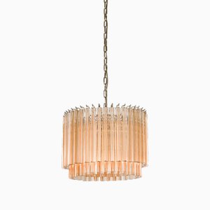 Amber Piccolo Amaro Drum Chandelier from Pure White Lines