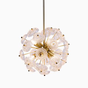 Dandelion Sputnik Chandelier from Pure White Lines