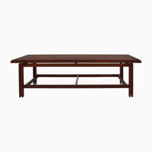 Italian Design Rosewood Bench in the style of Franco Albini for Poggi, 1965