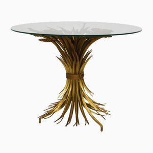 Coffee Table Sheaf of Wheat from Maison Jansen, France, 1960s