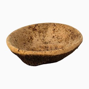 Piatto tradizionale in sughero, anni '60