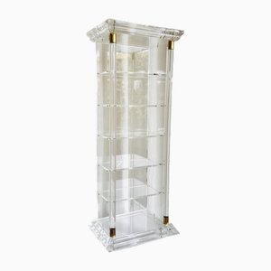 Acrylic Glass Standing Shelf, 1970s