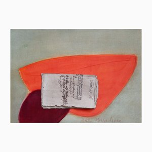 Helena Heinrihsone, Rose, Mixed Media on Paper