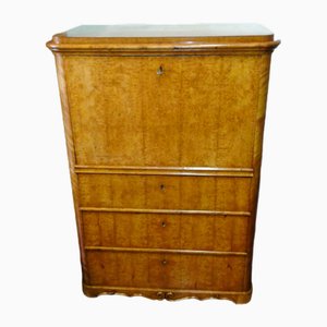 Biedermeier Birch Secretary, Northern Europe