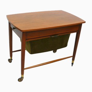 Mid-Century Modern Sewing Table from Ilse Möbel, Germany, 1950s