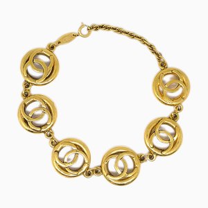 Goldenes CC Armband von Chanel