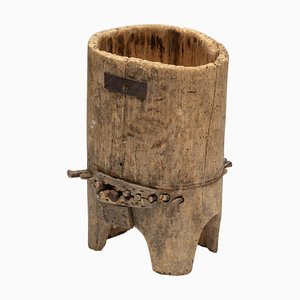 Antique Rustic Basket, France, 19th Century