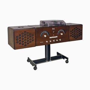 Radiofonografo Rr126 e Giradischi attribuito a Castiglioni per Brionvega, anni '60