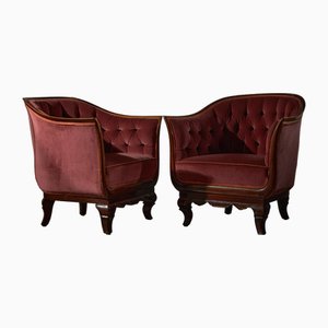 Vintage Sessel von Kozma Lajos, 2er Set