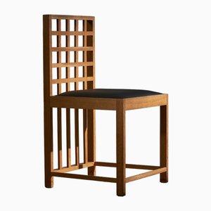 Grid-Back Stuhl im Mackintosh-Stil