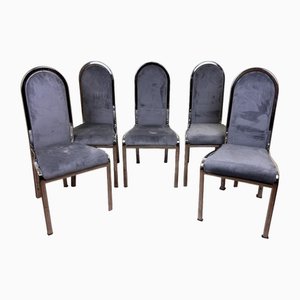 Italian Dining Room Chairs, 1970, Set of 5