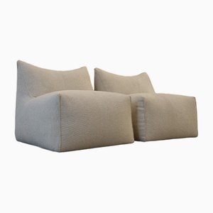 Set of Le Bambole Armchairs by Mario Bellini for B&b Italia, 1972
