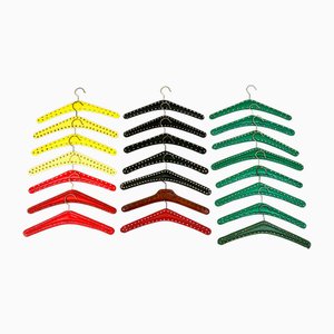 Mid-Century Clothes Hangers, 1960s, Set of 22