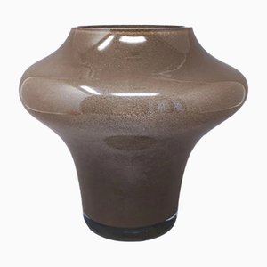 Beige Vase aus Muranoglas von Dogi, Italien, 1970er