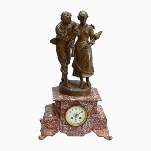 19th Century Pendulum with Regulate from Rousseau
