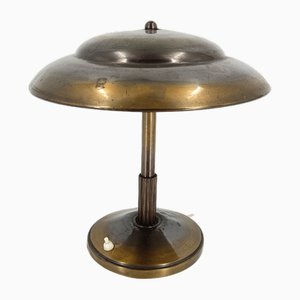 Art Deco Copper Desk Lamp, 1930s