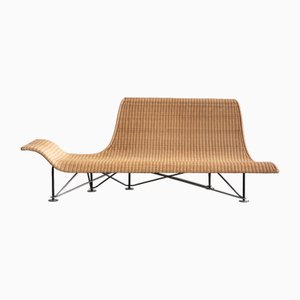 Daybed / Sofa in Rattan, 1990s