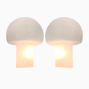 Mushroom Table Lamps attributed to Peill and Putzler, 1970s, Set of 2