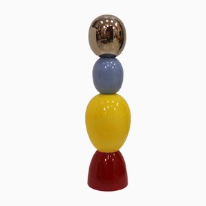 Totem Bleu/Rouge/Argent/Jaune par Alessandro Mendini, Italie, 1970s