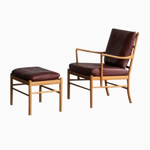 Set of Colonial Chairs Model PJ-149 by Ole Wanscher for Carl Hansen & Søn, Denmark, 1990s