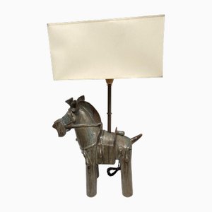 Grande Lampe en Céramique de Vallauris, 1970