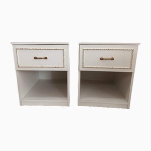 Vintage Nachttische, 1980er, 2er Set