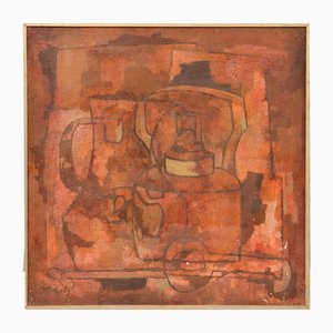 Still Life, Oil on Canvas, 20th Century