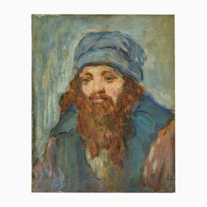Retrato de un hombre, siglo XX, óleo sobre lienzo