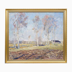 Landscape, Oil on Canvas