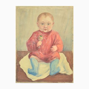 Alberts Filka, Congratulate, Oil Painting