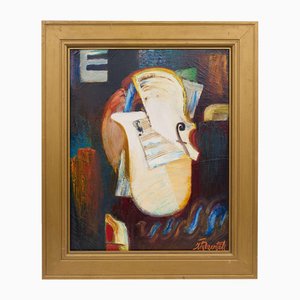 Composición, óleo sobre lienzo, finales del siglo XX