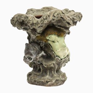 Art Nouveau Style Ceramic Vase