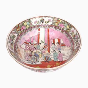 Ciotola in porcellana dipinta, fine XIX secolo