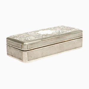 19th Century Judaica Silver Chest