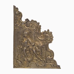 Guilded Silver Fragment with Bible Silver Case Motif