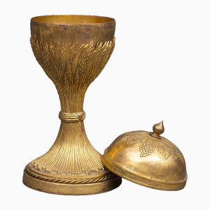 Coppa da vino in bronzo