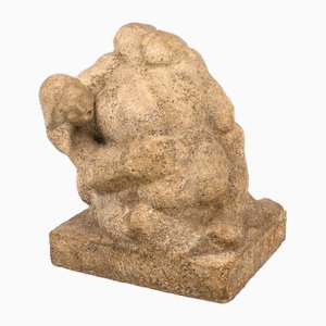 Schamotte Kämpfer Figur